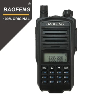100% Оригинальная Двухканальная Рация BaoFeng UV-7R Dual Band 5R PLUS UHF/VHF Портативный Двухсторонний Радиоприемник Полицейский HF Ham Транскриптор