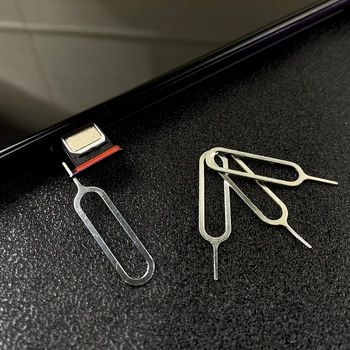 10шт Игольчатые булавки для удаления SIM-карты, Извлекающие лоток для sim-карты, Открывающие игольчатую булавку для iPhone Samsung Xiaomi Redmi Micro Sd Card Tool